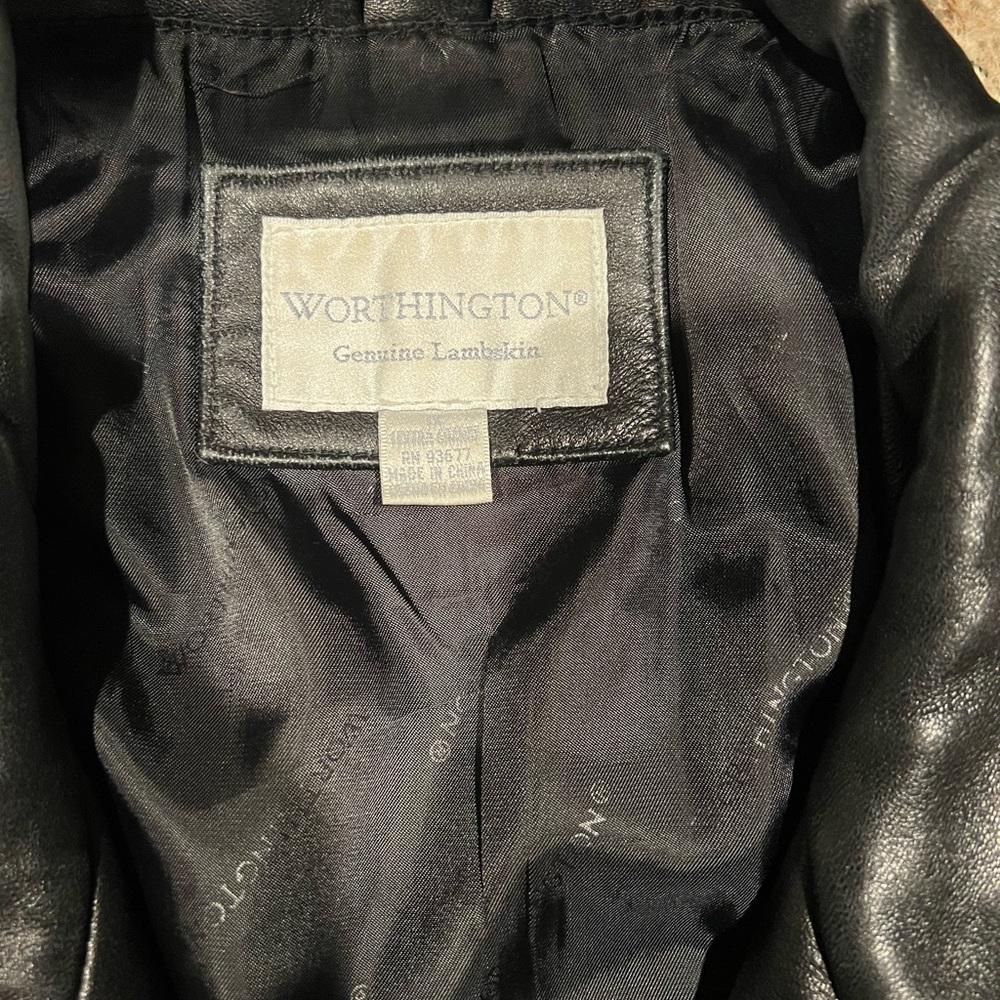 Leather jacket